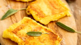 Италианска полента на фурна с пармезан