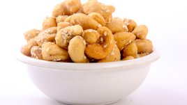 Печено кашу с мед и сусам