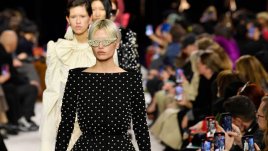 Панделки и перли от Balmain за есен/зима 2023/2024