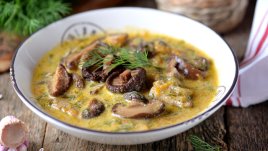 Унгарска гъбена супа