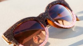 Направете си очила с брокат