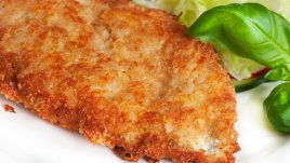 Пилешки гърди с хрупкава коричка от чедър 