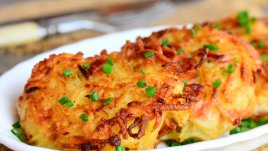 Картофени кюфтета с лук