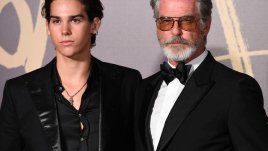 Синът на Пиърс Броснан дефилира на Седмица на модата в Лондон