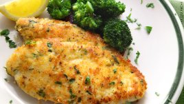 Печено чесново пиле с пармезан