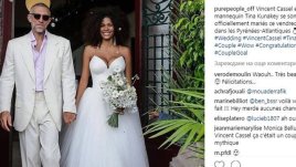 Венсан Касел се ожени за красавицата Тина Кунаки