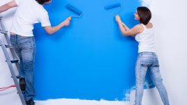 Лесно боядисване на стените у дома