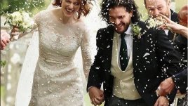 Кит Харингтън и Роуз Лесли станаха семейство 