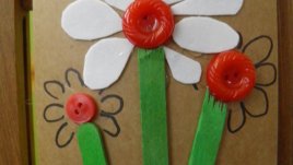 Цветни идеи с копчета