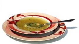 Зеленчукова супа с оризово фиде