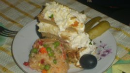 Празнична солена торта “Магията на Олинеза”