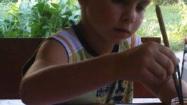 На занималня или у дома?