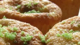 Кексчета с праскови и кокос