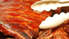 Пържоли с гъби и майонеза