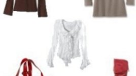 Есенна мода - червено и широко