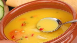 Пилешка супа с крокети