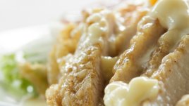 Пиле с горчица и сметана