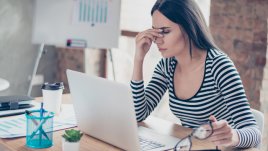 Как да се справите с главоболието, докато работите на компютър 