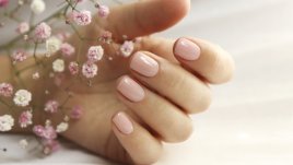 Маникюри в нежно розово (галерия) 