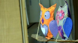 Как да си ушием пролетни птички за украса?