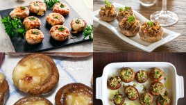 10 рецепти за пълнени гъби