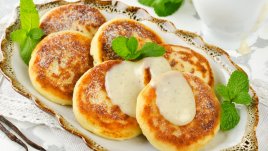 Руски палачинки с извара