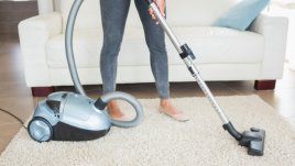 Дезинфекция на прахосмукачката