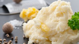 Картофено пюре с печени картофи