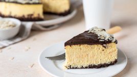 Шоколадов чийзкейк с ирландски ликьор 