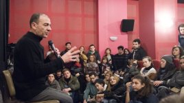 Димитър Маринов към студентите в НАТФИЗ: Не си завиждайте, работете заедно