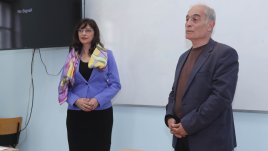 Водещата на „Брюксел 1“ Милена Милотинова пред студенти: Големите новини нямат граници