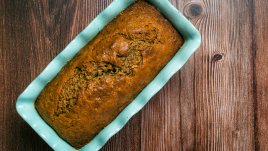 Бананов хляб с фъстъчено масло