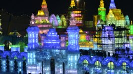 Изкуство от лед и сняг (галерия)