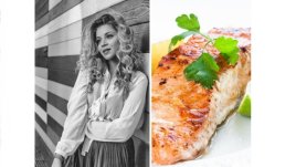 Рецепта за печена сьомга в хартия от Анна-Мария Николаева