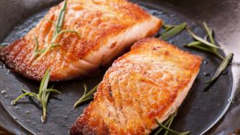 Филе от сьомга с кленов сироп