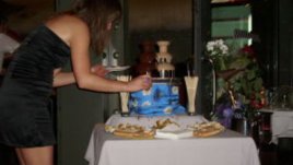 Фонтан от шоколад