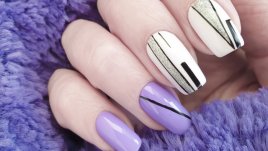 Маникюри в много цветове и нестандартни детайли (галерия) 