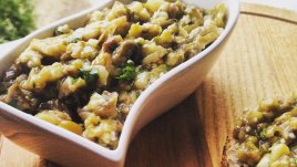 Кьопоолу по селски с орехи