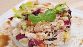 Салата с ориз по италианска рецепта