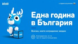 Една година Wolt в България: 7 града, над половин век спестено време и нов ритъм на удобството