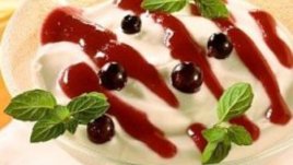 Касис със сладолед