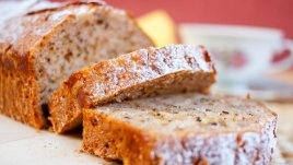 Бананов кейк с кокос и ванилия 