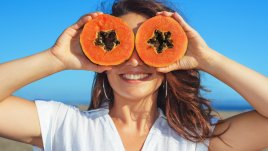 Полезна маска за лице с папая и мед