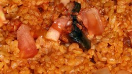 Ориз с домати и риба тон