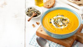 Крем супа от тиква с къри 