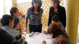 Мултимедийна зала за училището за деца с увреден слух