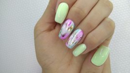 Маникюри на великденска тема (галерия)