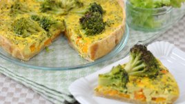 Картофен киш с броколи