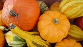 Маска за лице с тиква и жълтък