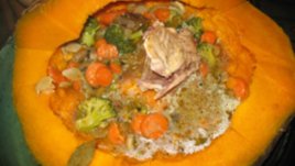 Заек в тиква